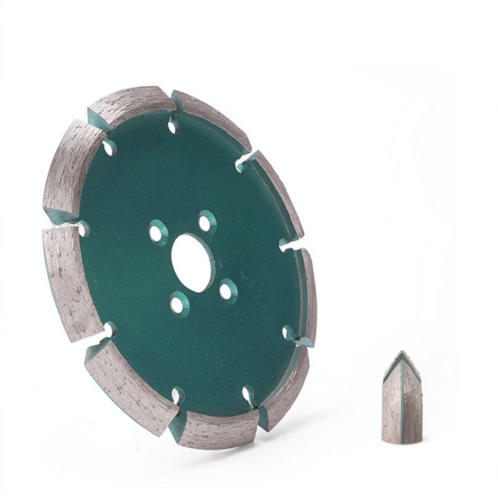 V Slot Wheel - V-förmige Diamant-Schlitzklinge für Winkelschleifer, Beton, Stein,