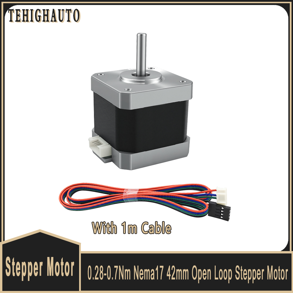 Stepper Motor Nema17 - Nema 17 42mm Schrittmotor Open-Loop mit