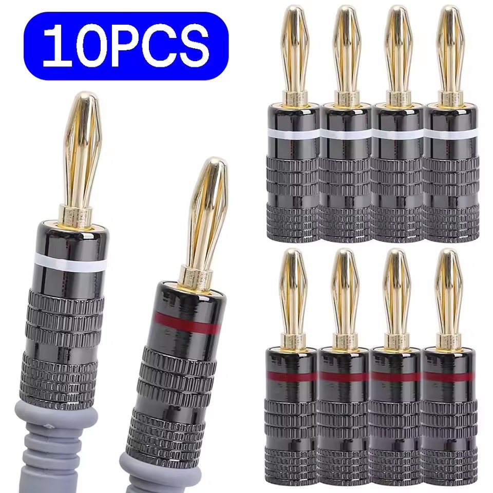 Coupling 8Mm - 1-10 Stück Bananenstecker ohne Löten, 4