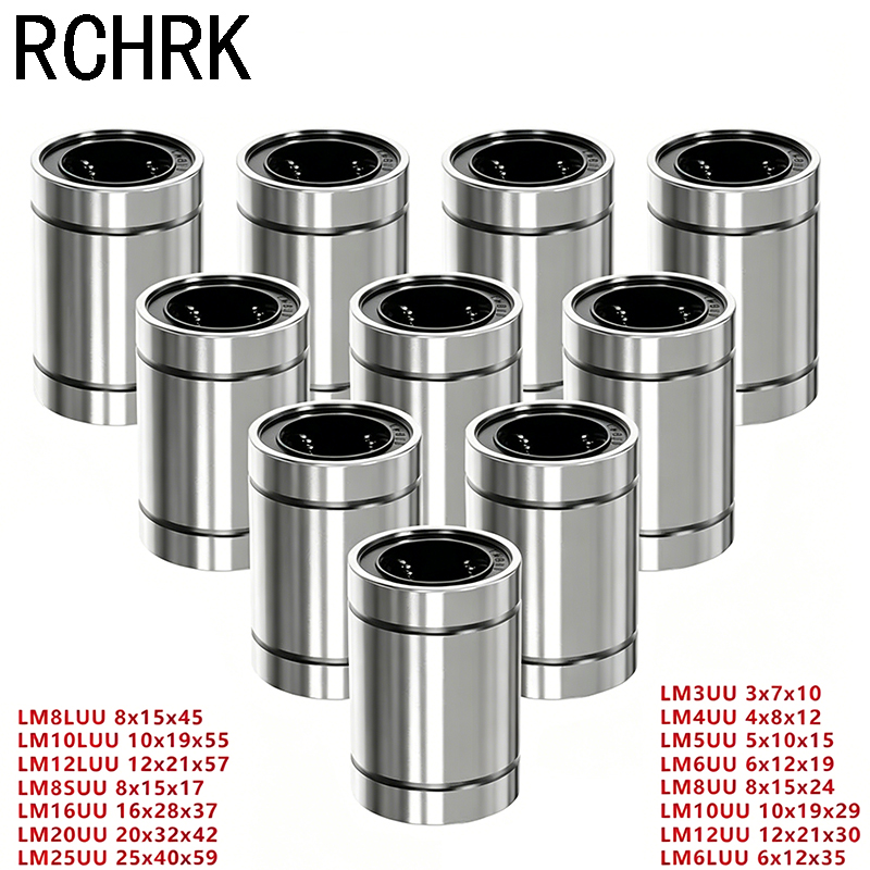 Linear Rod 8Mm - 4/10 Stück LM8UU LM10UU LM16UU LM12UU