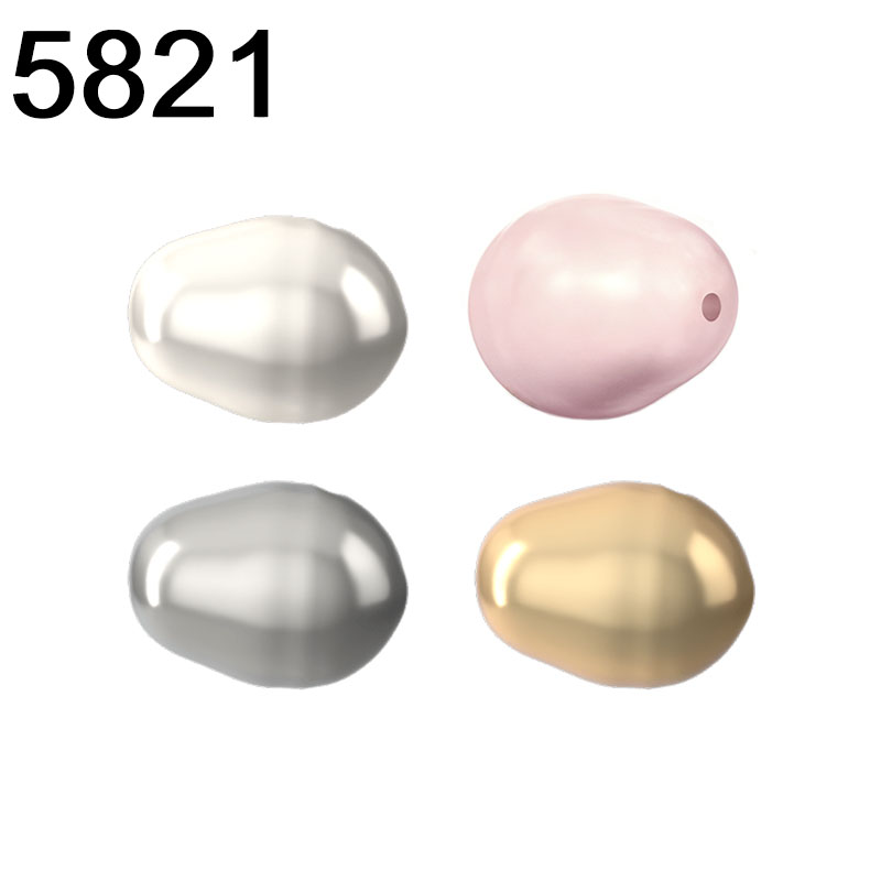 Coupling 8Mm - 5821 Kristallbirnenförmige Perle, echt aus Österreich,
