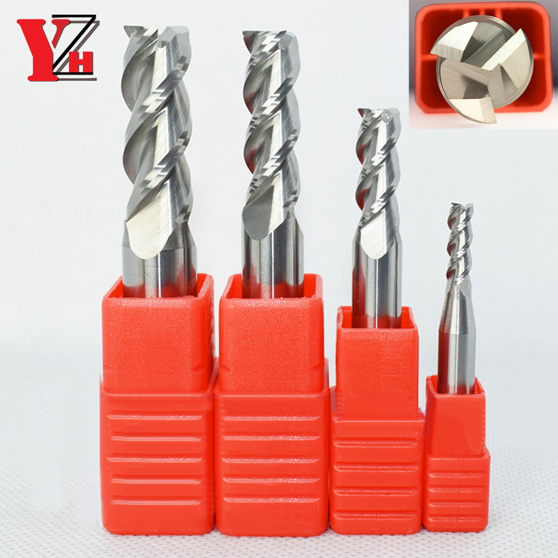 End Mill - YZH HRC60 Schaftfräser Durchmesser 1,05mm bis