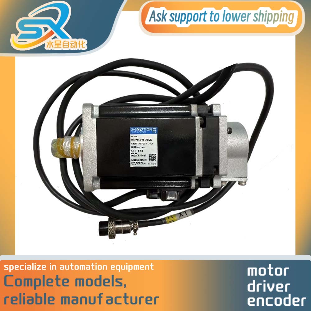 Servo Motor - Sanyo-Servomotor R2AA06040FXSCE 400 W für Robotik.