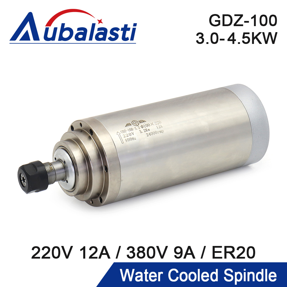 Water Cooled Spindle - Aubalasti Wassergekühlter Spindelmotor 220V 380V Werkzeugspindel