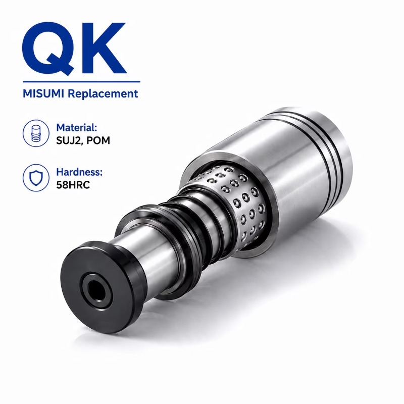 Ball Screw - QK JIS Hochfeste Fixierte Kugelkäfig-Führungssäulen-Sets Kaltgeschmiedete
