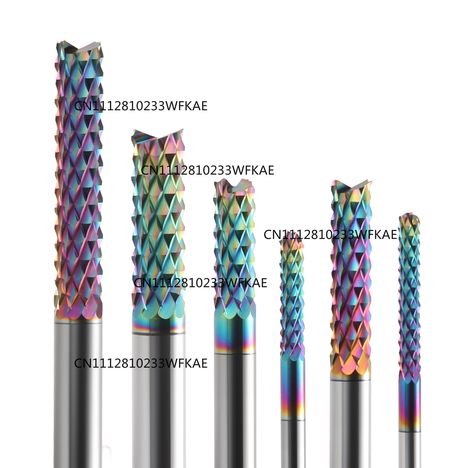 End Mill - PCB-Kornfräser 3,175mm 4mm 6mm 8mm DLC-beschichteter
