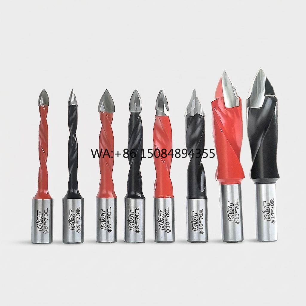 Cnc Bits - Bohrer aus Wolframkarbidmaterial, Ersatzteile für Holzbearbeitungsmaschinen