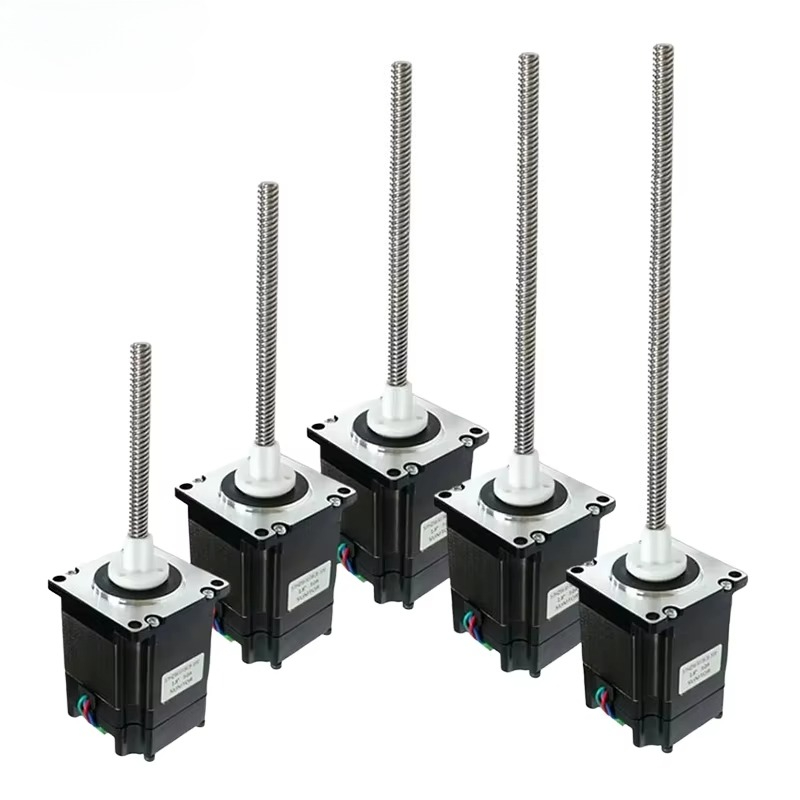 Nema23 Stepper - Integrierter Schrauben-Schrittmotor Nema 23 Linearer Schrauben-Schrittmotor