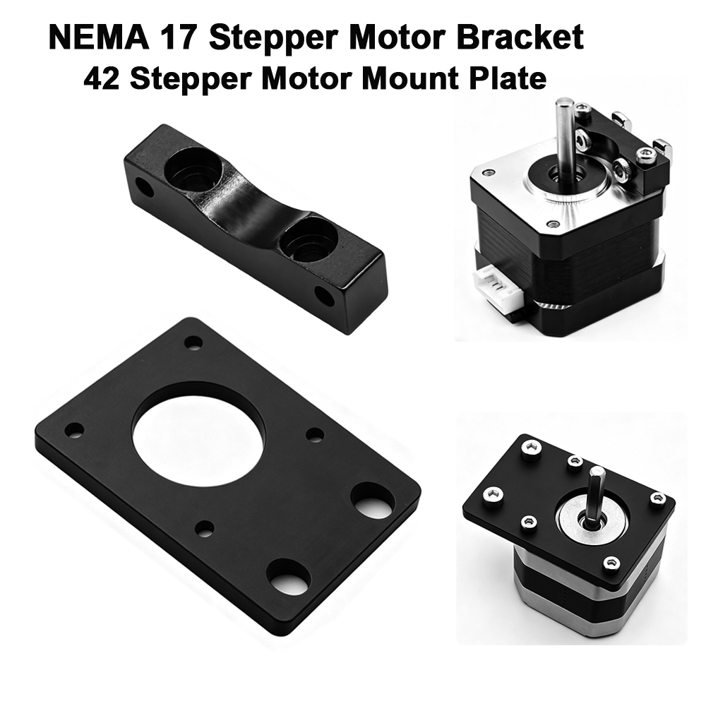 Stepper Motor Nema17 - NEMA 17 Schrittmotor-Halterung, 42 Schrittmotor-Montageplatte für