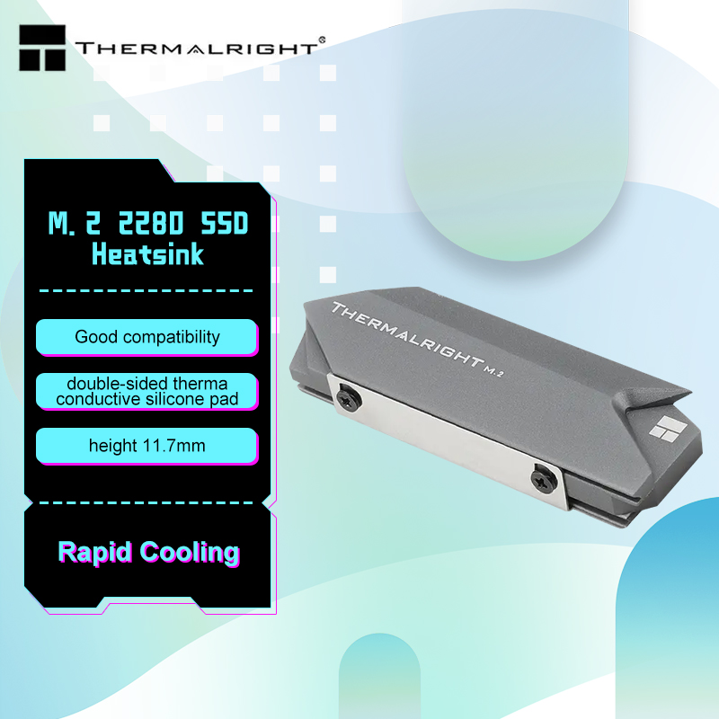 Aluminium Extrusion - Thermalright M.2 2280 PRO ARGB Aluminiumlegierung