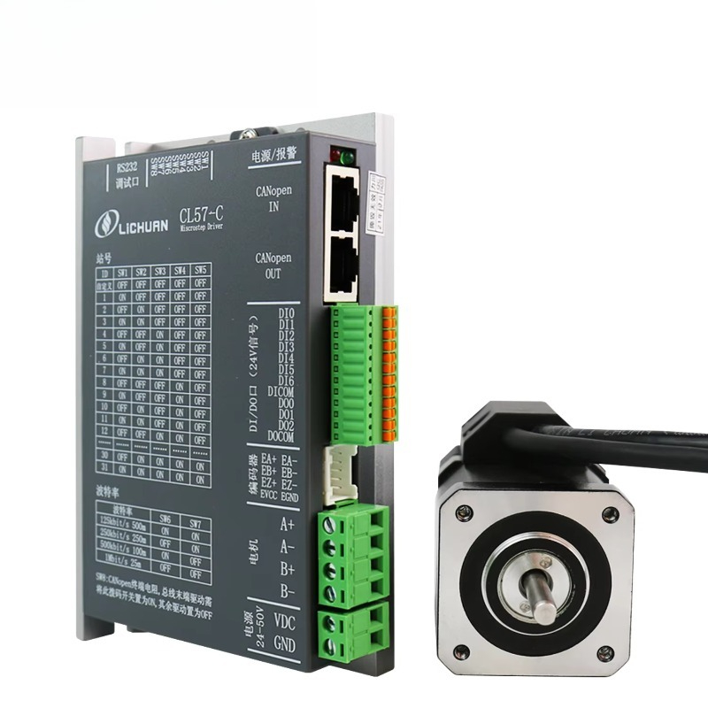 Stepper Motor Nema17 - DC24V~50V 1,2A Schrittmotor-Controller-Kit 1000PPR 0,48/0,72N.m 2-Phasen
