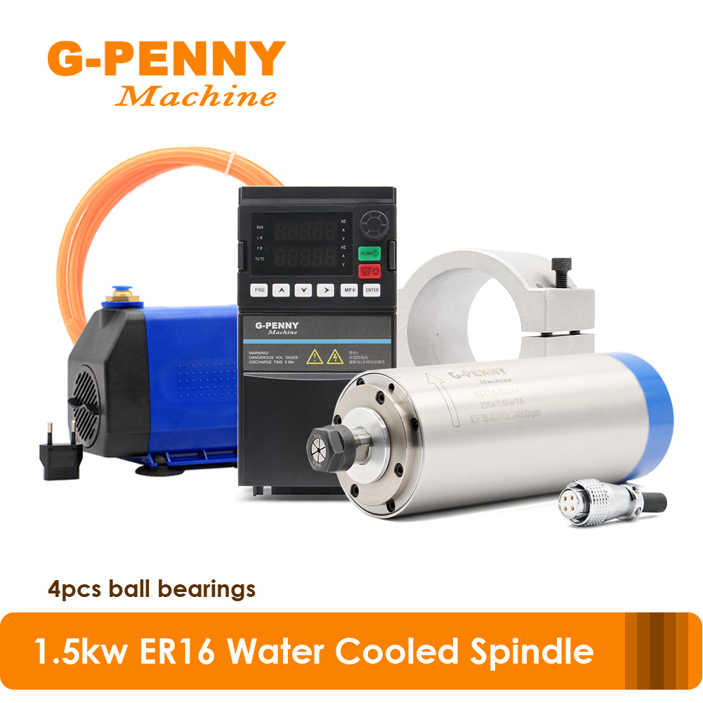 G-Penny 1,5 kW ER16 wassergekü – Water Cooled Spindle Bewertung und Preis