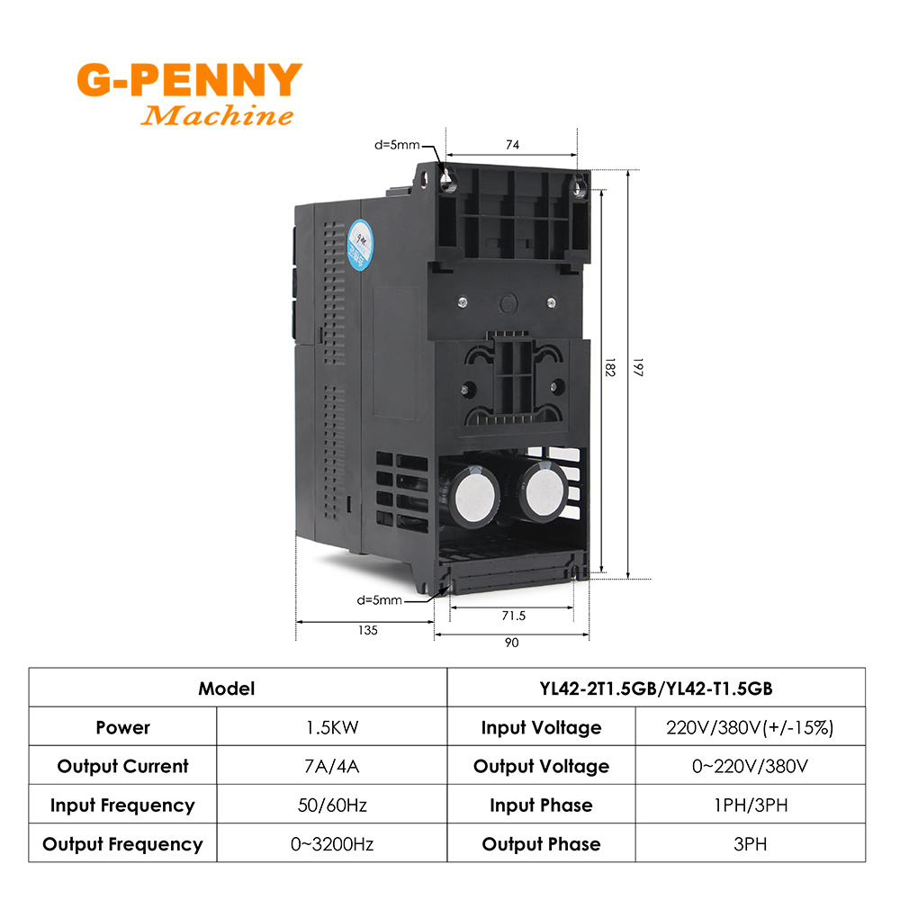G-Penny 1,5 kW ER16 wassergekü – Water Cooled Spindle Bewertung und Preis