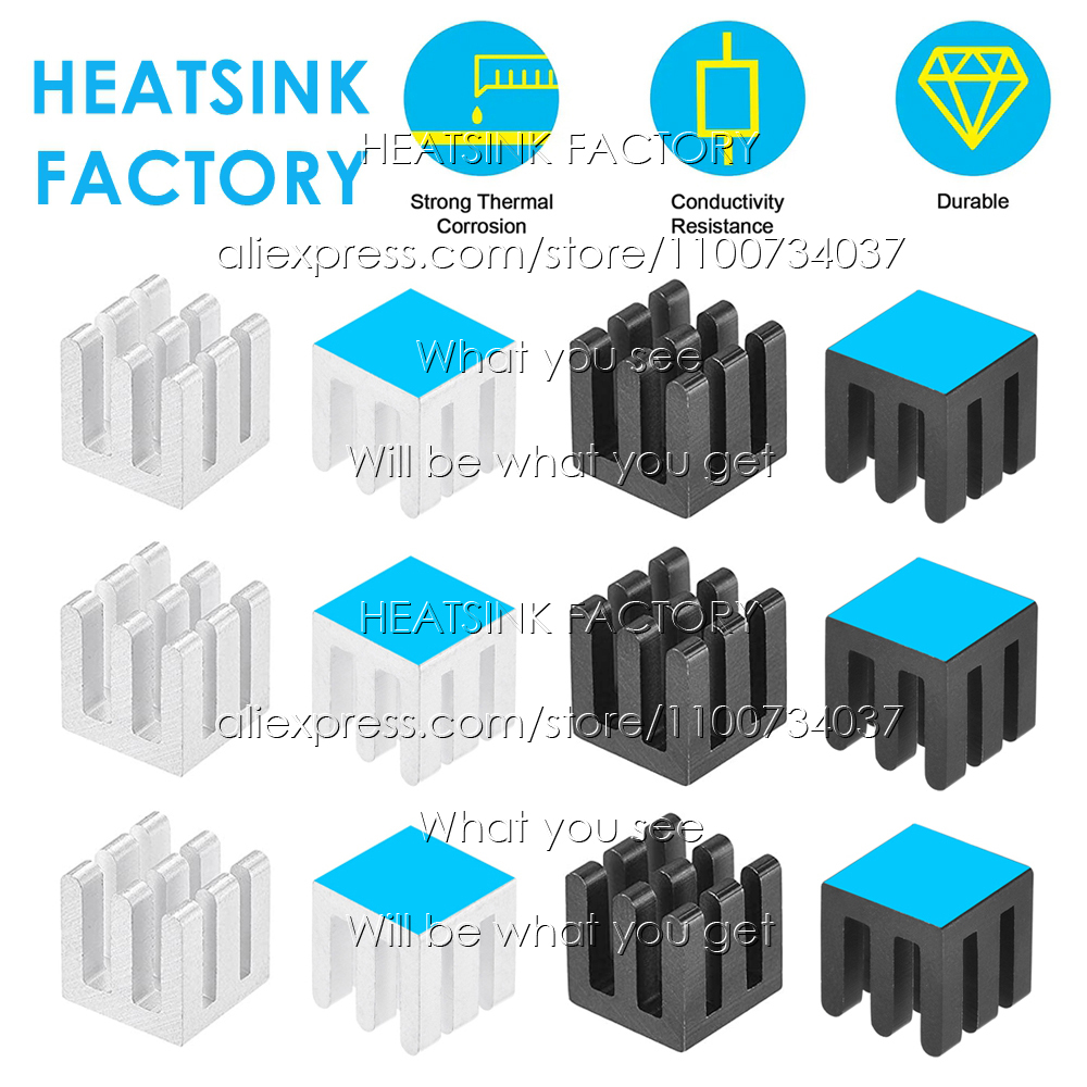 10x10x10mm Aluminium Kühlkörpe – Aluminium Extrusion Bewertung und Preis