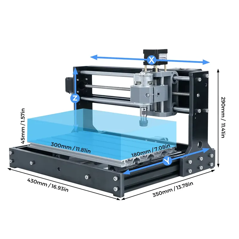 TWOTREES CNC 3018 Router Alumi – 3018 Aluminium Cnc Bewertung und Preis