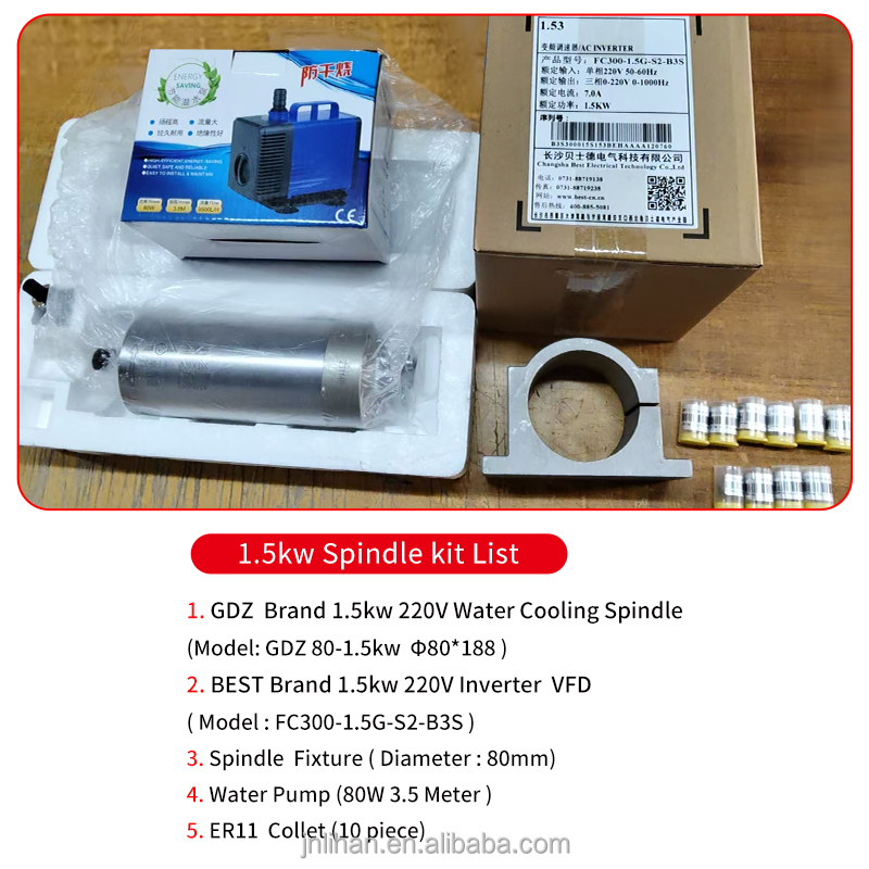 GDZ-80-1.5 ER11 24000rpm 220V  – Water Cooled Spindle Bewertung und Preis