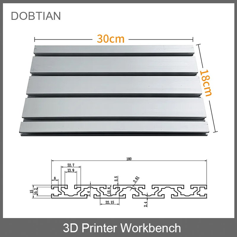 1 Stück 15180 Aluminiumprofil- – 3018 Aluminium Cnc Bewertung und Preis