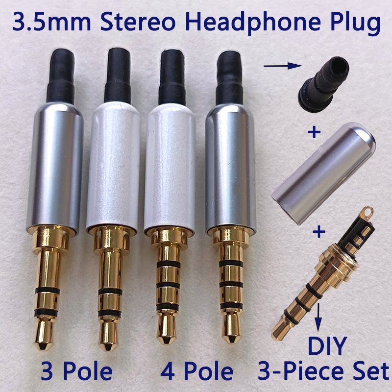 1/3/5 Sets vergoldeter 3,5-mm- – Coupling 8Mm Bewertung und Preis