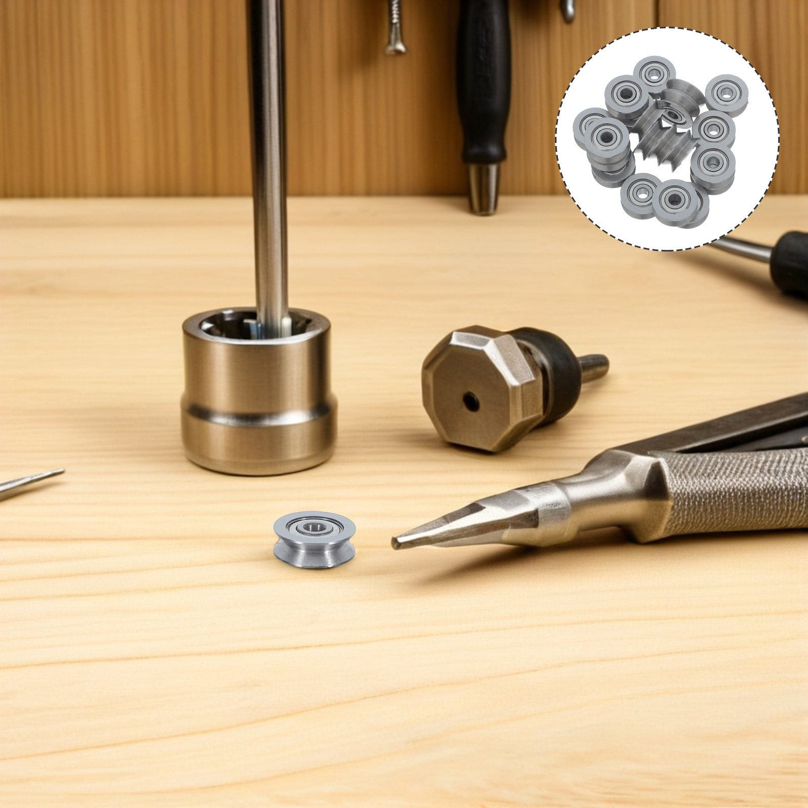 20 Stück V-Nut-Rollenlager aus – Linear Rail Bewertung und Preis