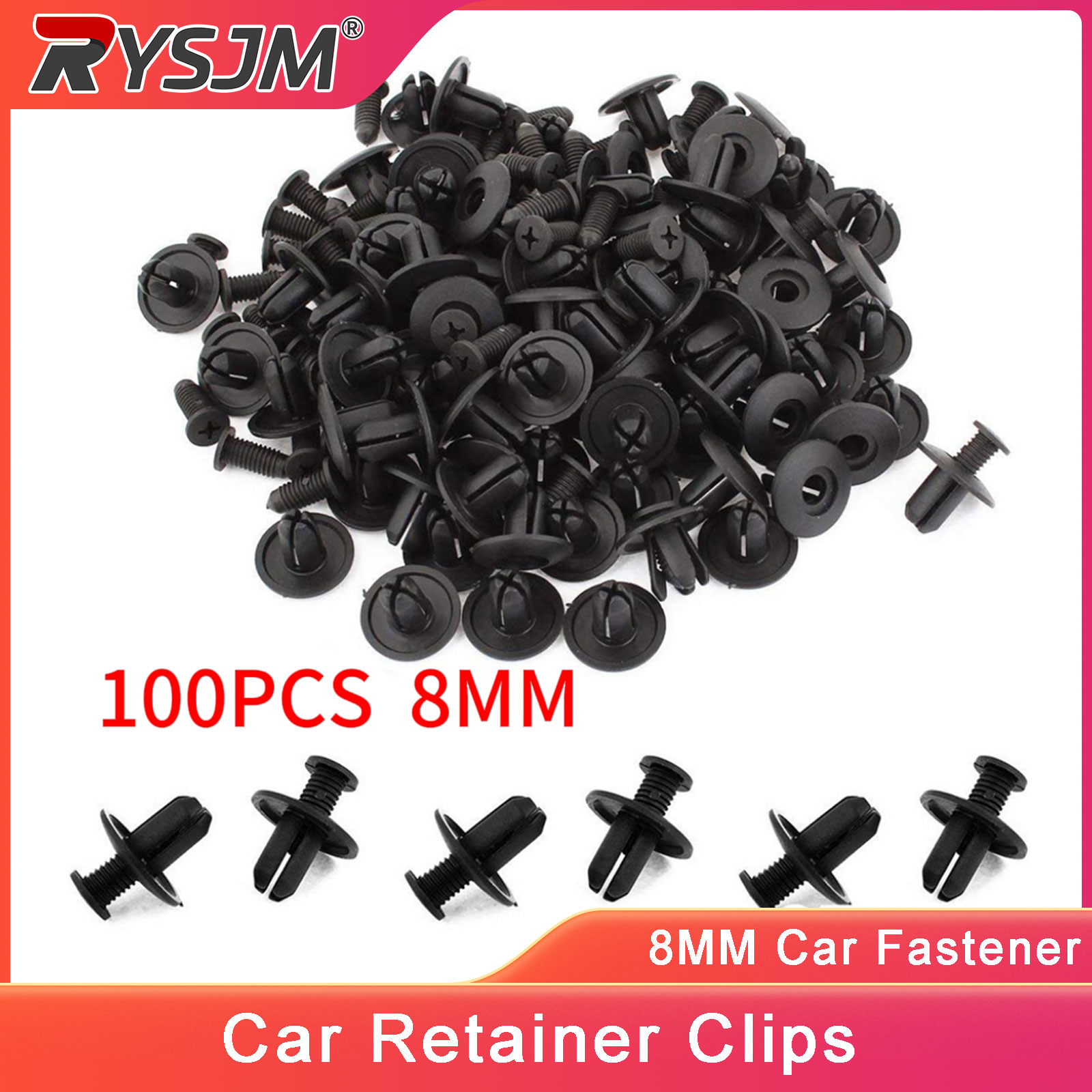 8MM 100 Stück Auto-Kunststoffn – Lead Screw 8Mm Bewertung und Preis