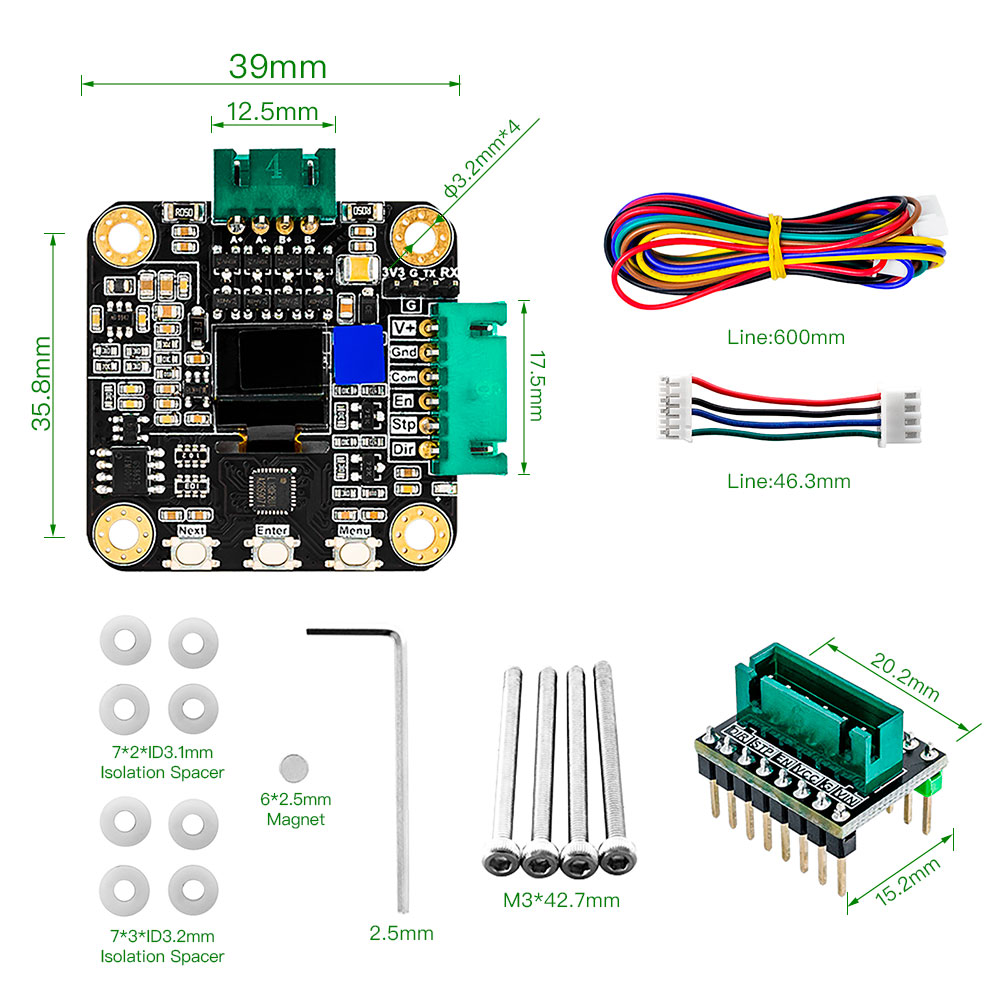 Makerbase MKS SERVO42C PCBA NE – Stepper Motor Nema17 Bewertung und Preis
