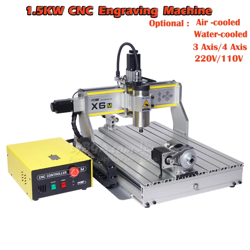 LY CNC-Fräse X6M 3-Achsen 4-Ac – Water Cooled Spindle Bewertung und Preis