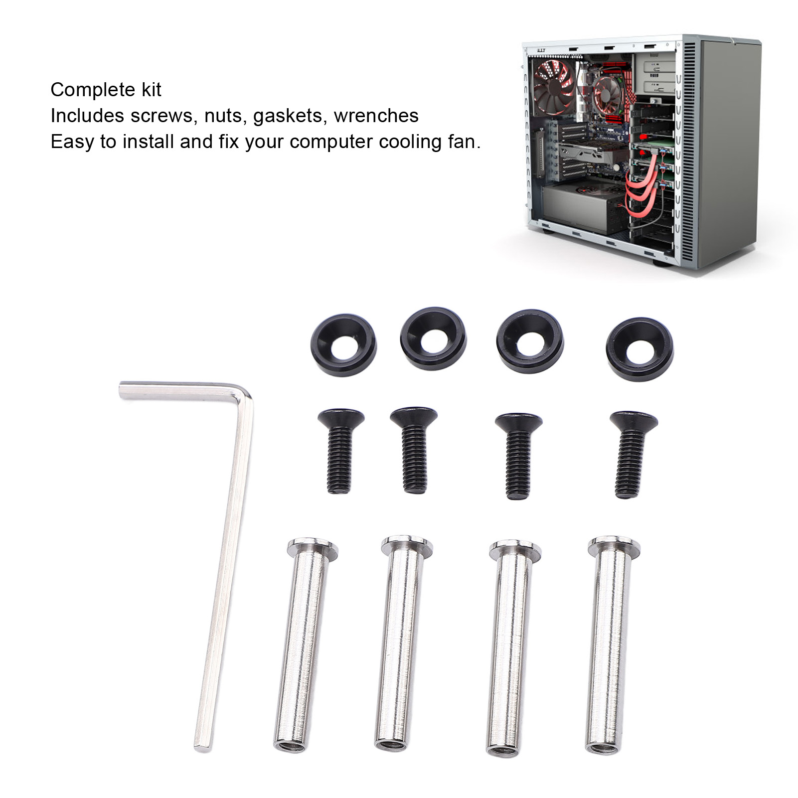 Schraubensatz für CPU-Lüfter,  – Aluminium Extrusion Bewertung und Preis