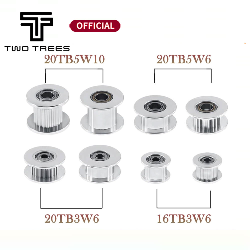 GT2 Umlenkrolle, 16/20 Zähne,  – Gt2 Pulley Bewertung und Preis