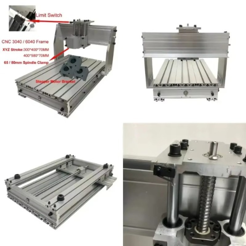 Aluminium CNC 3040 6040 Rahmen – Cnc Router Bewertung und Preis