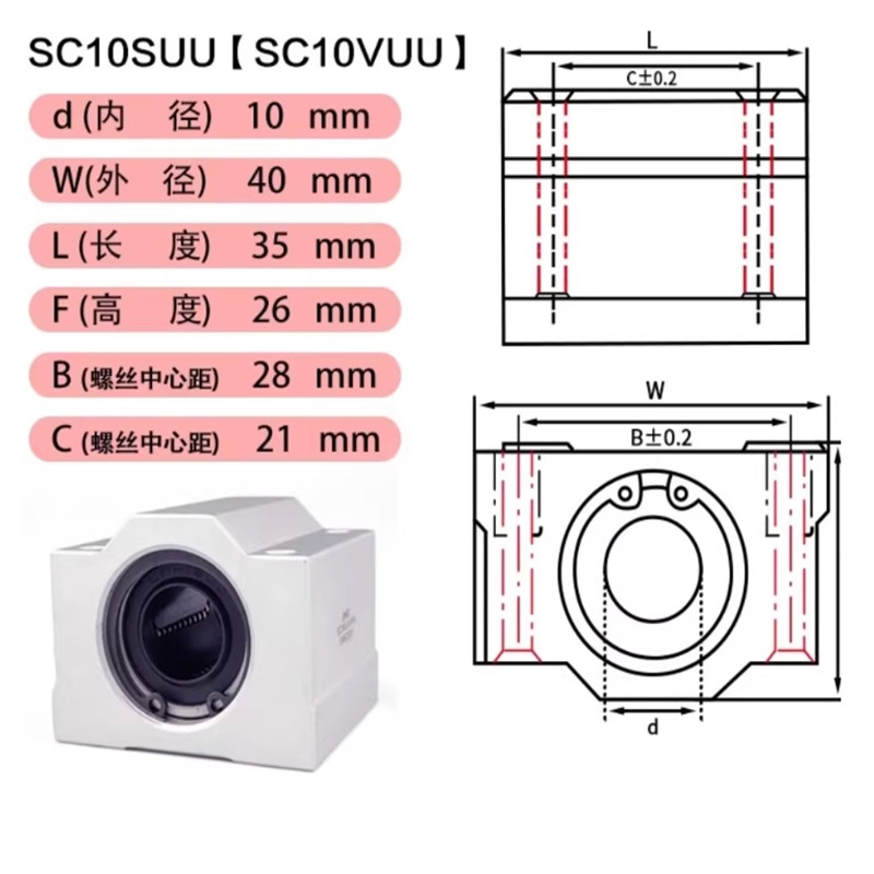 1PC SCS6UU SCS8UU SCS10UU SCS1 – Linear Rod 8Mm Bewertung und Preis
