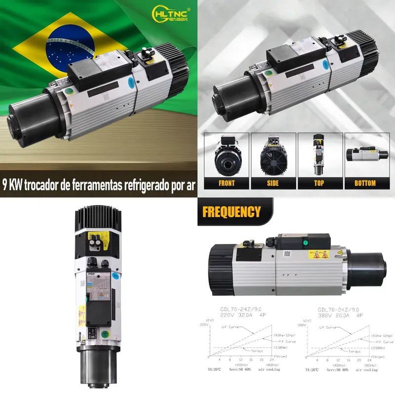 AP01 9KW ISO30 Luftgekühlter A – Cnc Router Bewertung und Preis