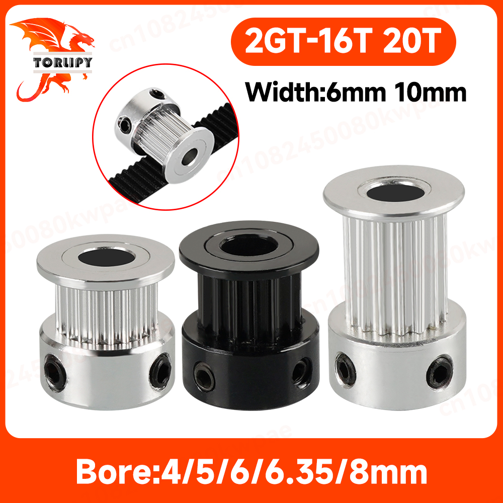 1/5/10 stücke GT2 20 Zähne 16  – Gt2 Pulley Bewertung und Preis