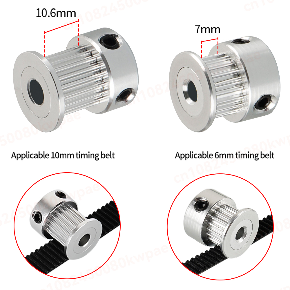 1/5/10 stücke GT2 20 Zähne 16  – Gt2 Pulley Bewertung und Preis