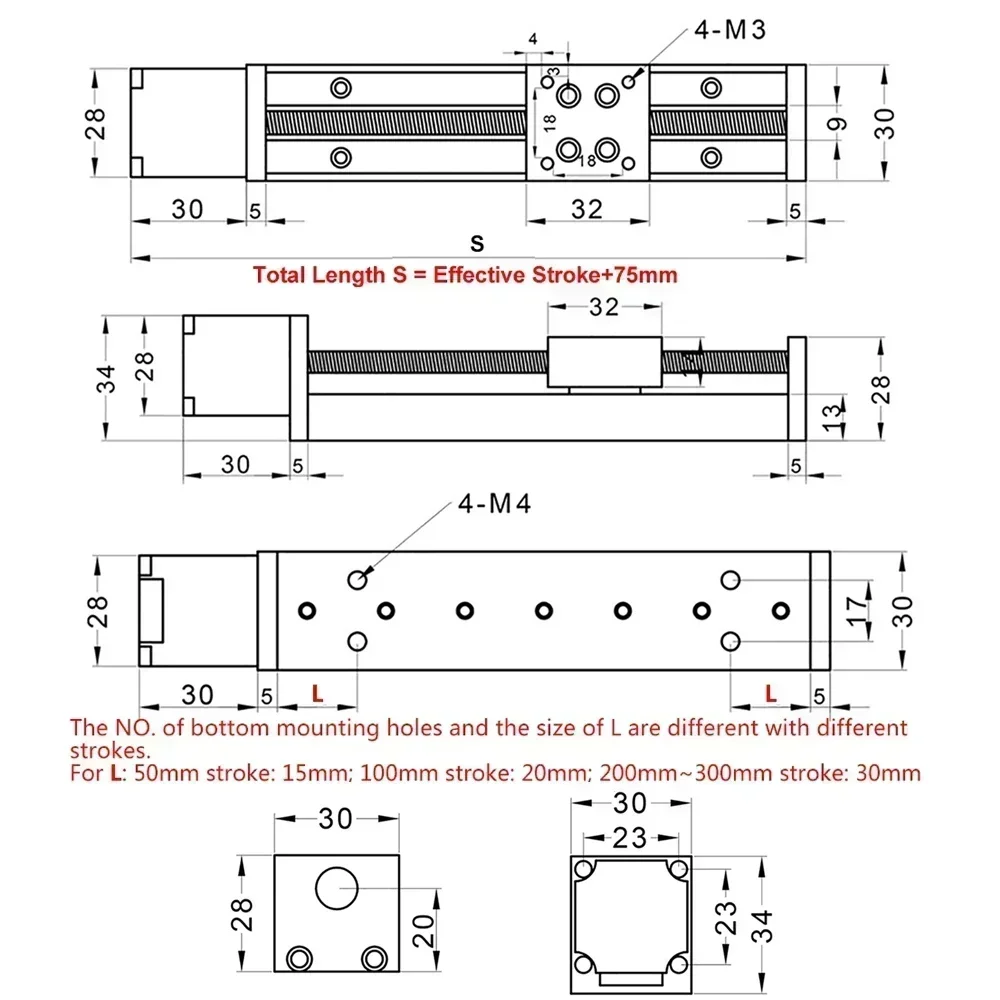 T-förmige Linearführungsschien – Linear Rod 8Mm Bewertung und Preis